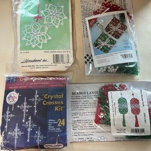 Ornament Kits set of 4